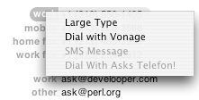 dial with vonage